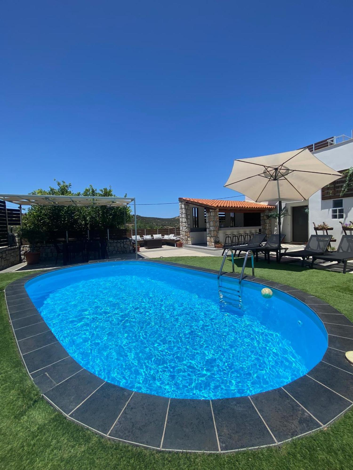 Casa Christina-Luxury Villa Kíssamos Zewnętrze zdjęcie